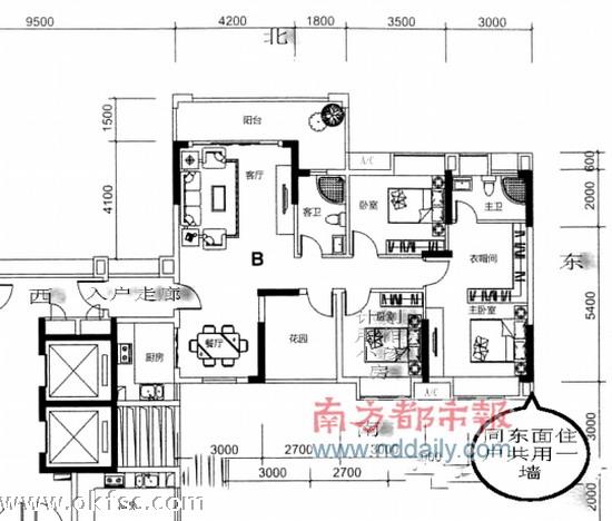 風水問答：此戶型北方房間宜做客房